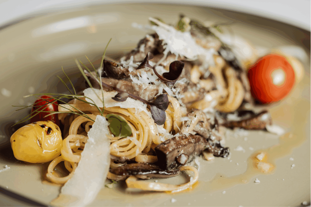OVA pasta dish